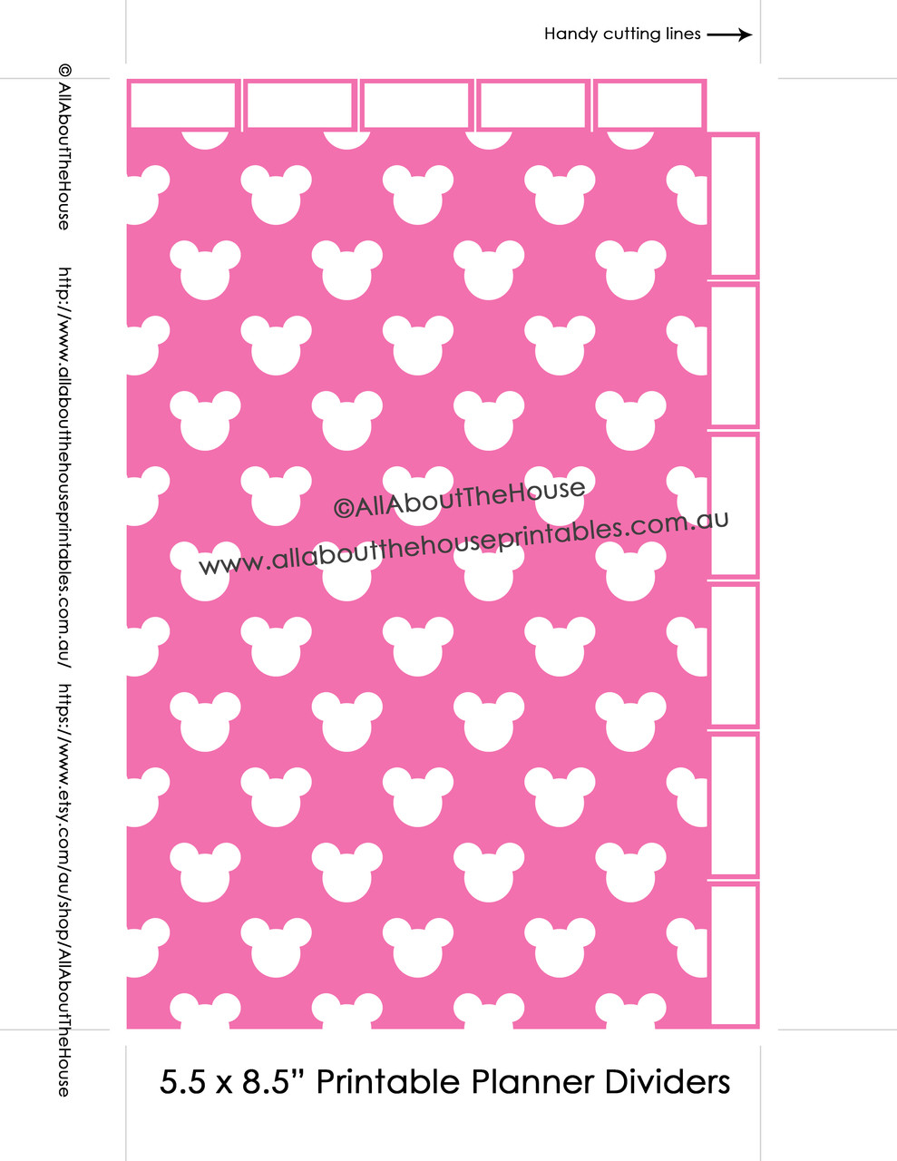 Planner Dividers Mickey Impressed 50 percent Dimension Tabbed A5 Junior Arc Printable Binder Addresses tabs - Quick Obtain graphic relating to Printable Divider Tabs identify Planner Dividers Mickey Influenced 50 percent Sizing Tabbed A5 Junior Arc Printable Binder Addresses tabs - Immediate Obtain